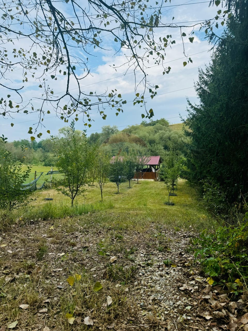 Teren Drumul Buzdului cu o cabană mică