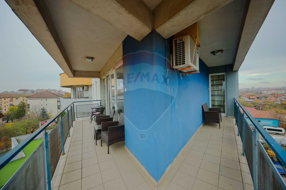 Apartment with terraces and open view, for quiet living