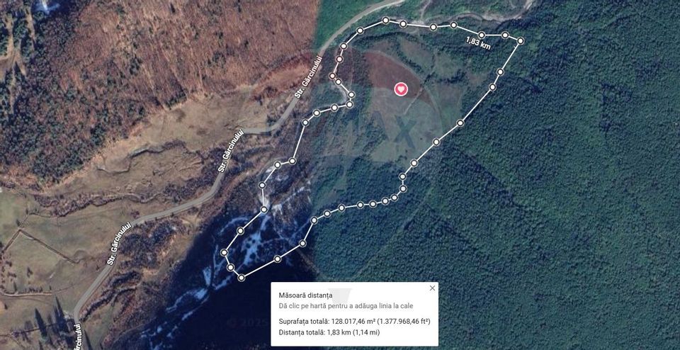 Teren 128.000 mp-Săcele-zona Garcini/ Intravilan