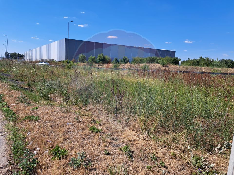 Teren  14.000 mp destinatie industriala Sos. Centura nod Stefanesti A3