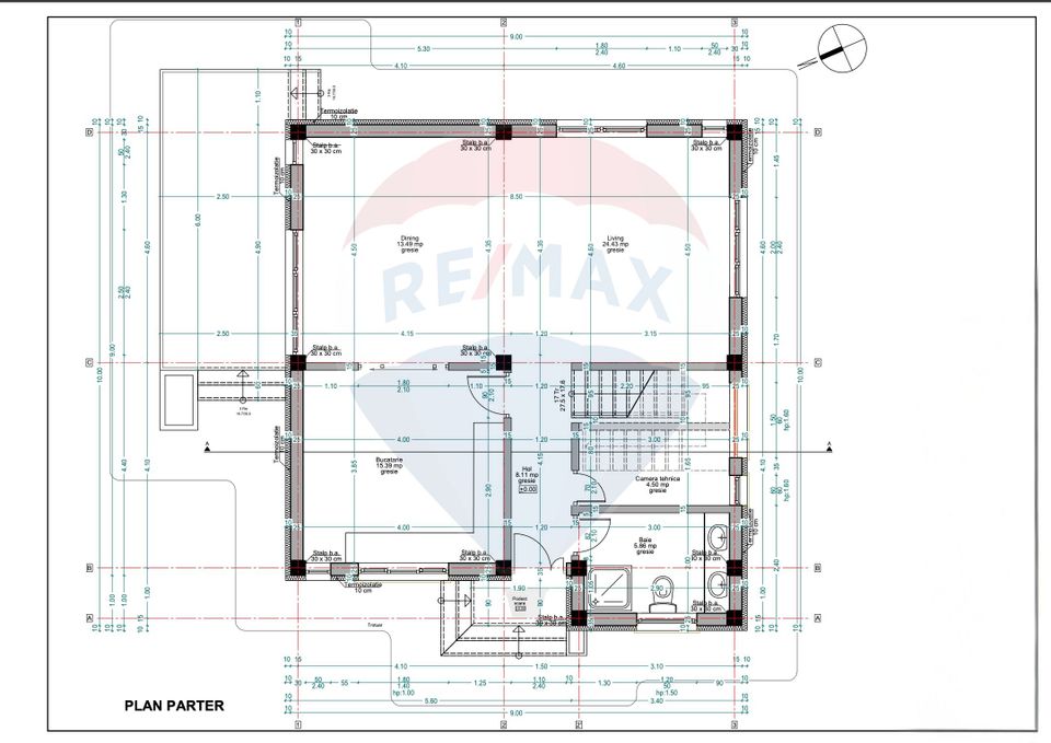 Casa moderna cu 4 camere de vanzare - Zona Ganeasa - Moara Domnesca