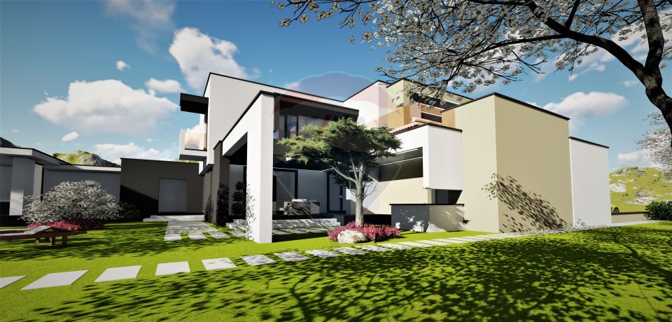 Vilă cu 3 camere, la roșu | Proiect modern – Poiana Craitelor