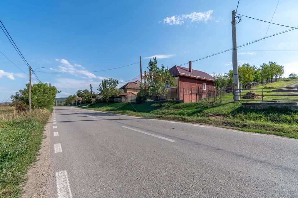 Casa traditionala din piatra de vanzare in Dabaca / teren 2040 mp