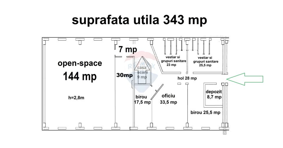 Închiriere spatiu în Brașov ideal sala fitness cursuri de dans birouri
