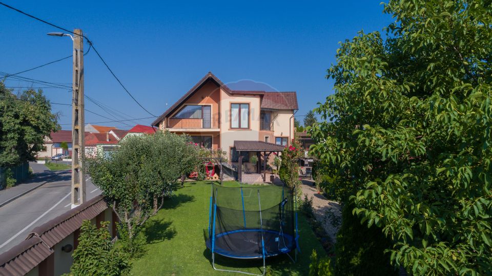 Elegant house, wine cellar, view of the mountains and peak. Postăvaru