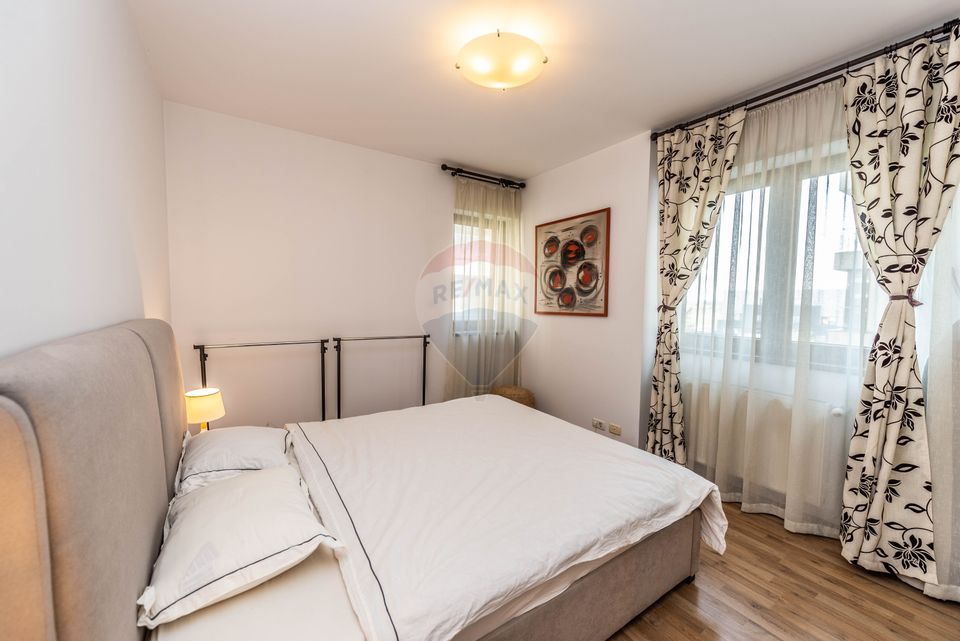 Apartament de inchiriat 56mp cu parcare Pipera Scoala Americana