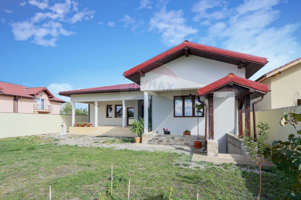 Casă single pe un nivel, construcție premium–Cartier Izvor, Tărlungeni