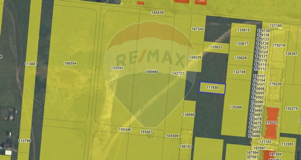 Comision 0% cumpărător,Teren intravilan 740mp, Nicolae Labiș Tractorul