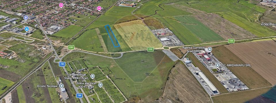 Land 13,263sqm Arad / Soseaua Centura Arad Nord