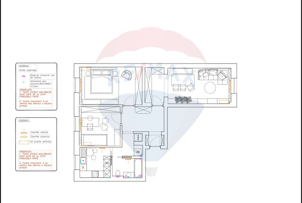 3 room Apartment for sale, Basarabia area