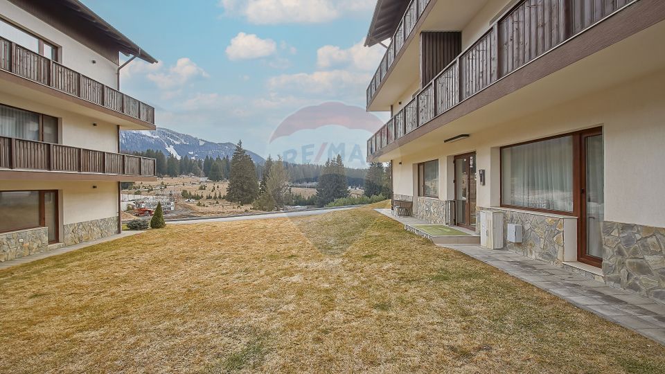 STUDIO MOBILAT SI UTILAT CU TERASĂ 17 MP | GRAND CHALET POIANA BRASOV