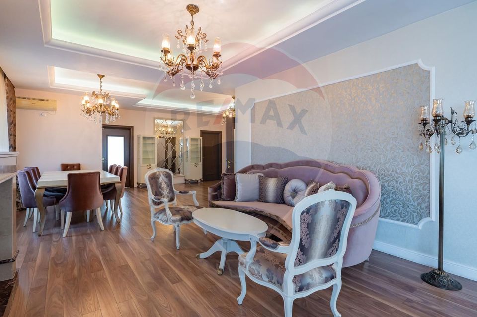 Penthouse de vanzare in Mamaia vedere frontala lac si marea Neagra