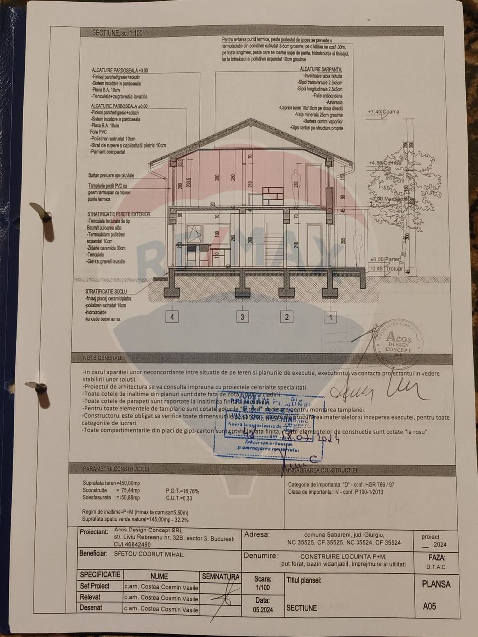 House / Villa with 4 rooms for sale Sabareni