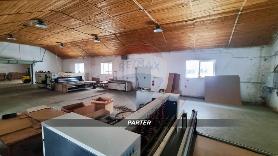 Hala industriala cu pod inalt si utilitati – OPORTUNITATE CAVNIC