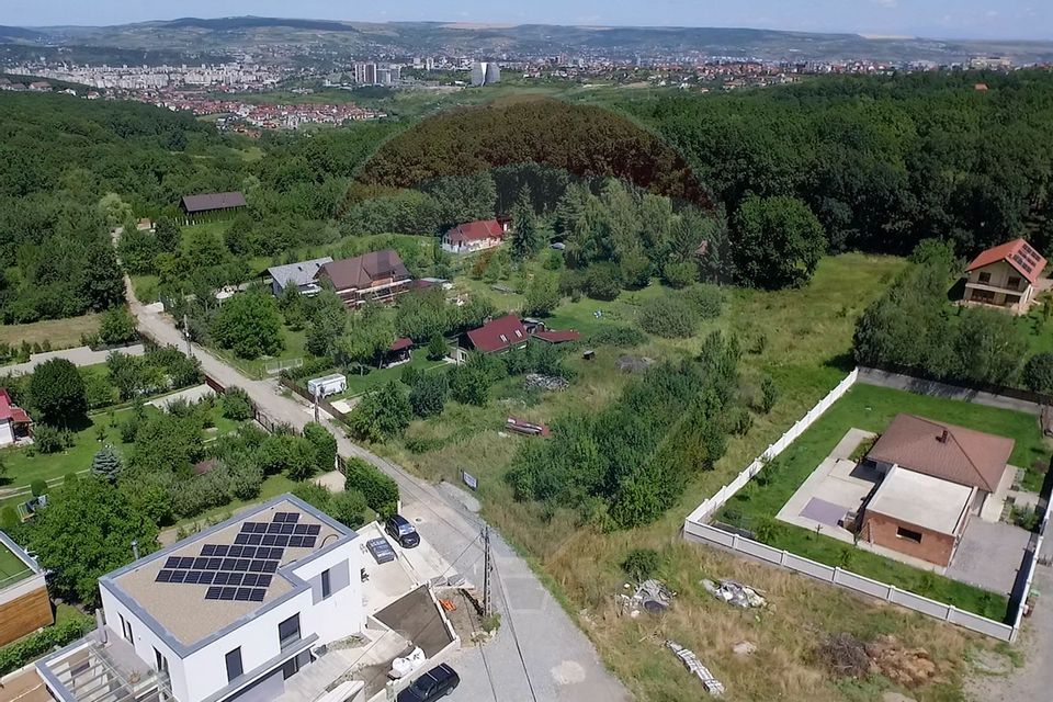 Teren 810 mp Cluj cu PUZ si HCL / Strada D.D. Rosca