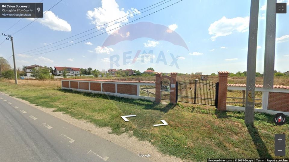 7,500 sqm Land for Sale | PUZ + Permit | Ciorogârla | 36 Homes