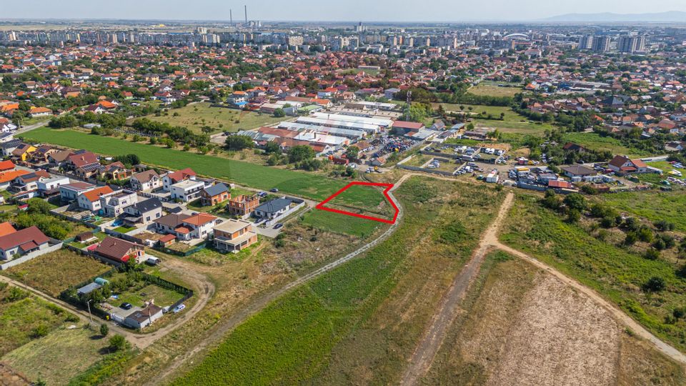 Teren 1237 mp cu PUZ aprobat de vanzare Bujac,Arad