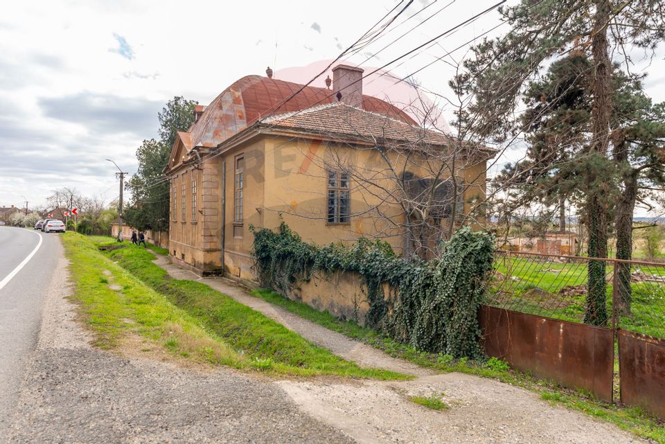 Conac aristocratic secolul XIX , domeniu  2,5 hectare — Păuliș, Arad