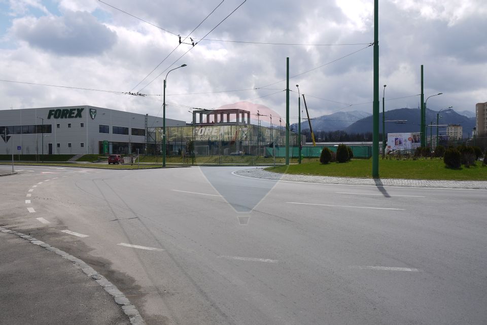 Teren cu proiect autorizat constructie, apart-hotel,  Brasov