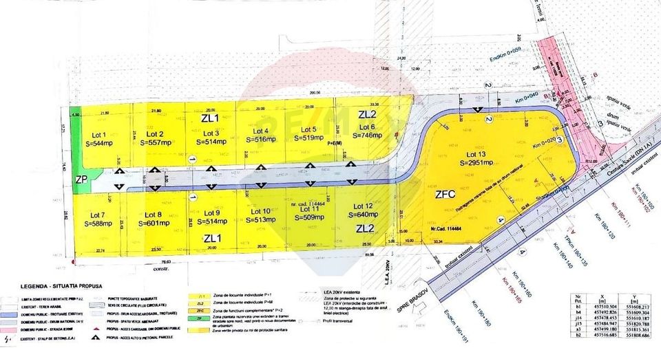 Land 640sqm Sacele / Strada Iernii