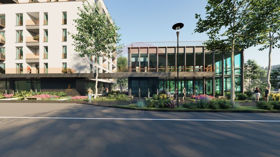 Penthouse cu 3 camere, orientare E, terasă 17 mp, Capitolis Residence