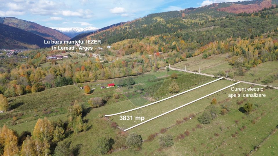 Land 3,831sqm Leresti / Strada Poduri