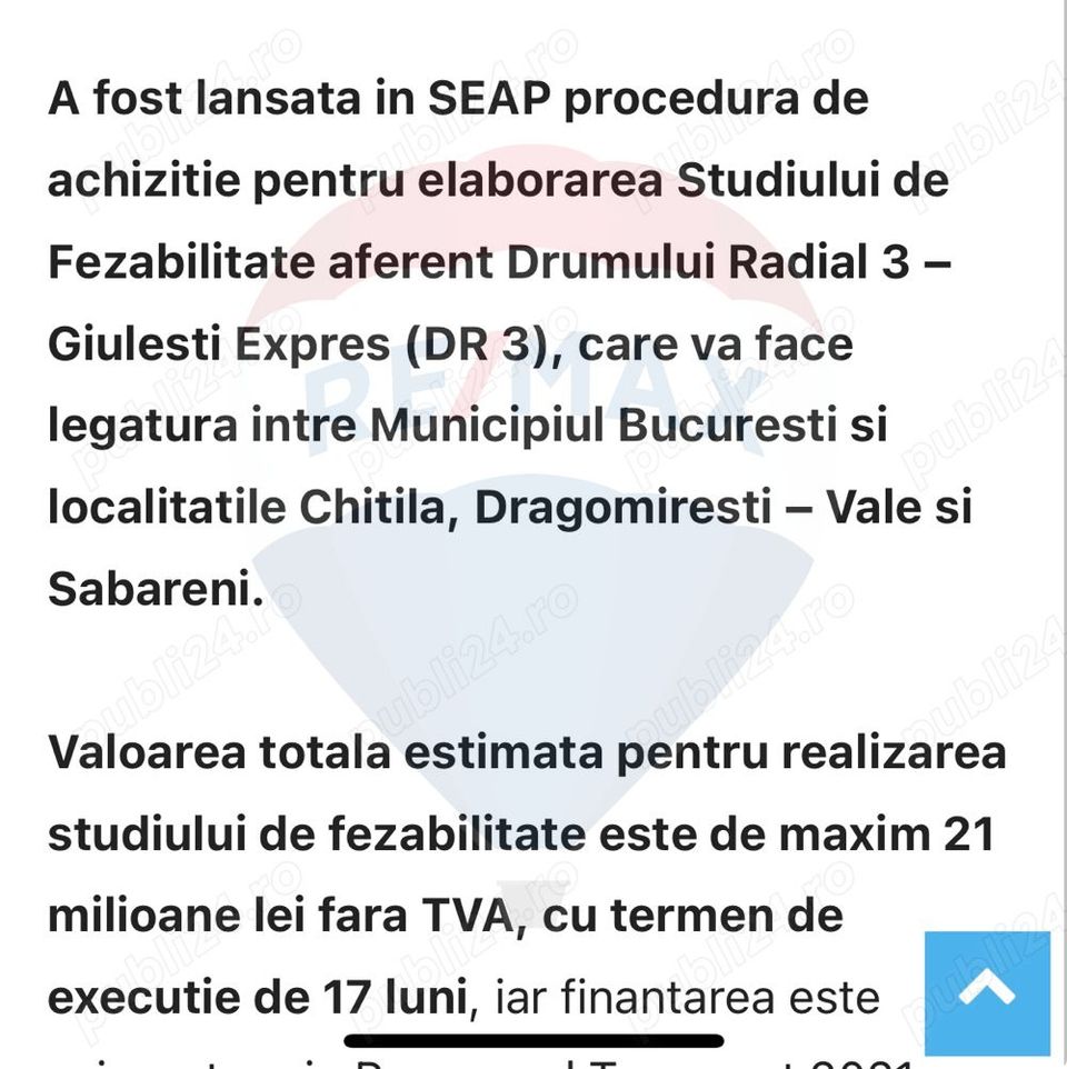 Teren 12,464mp Chitila / Strada Padurii