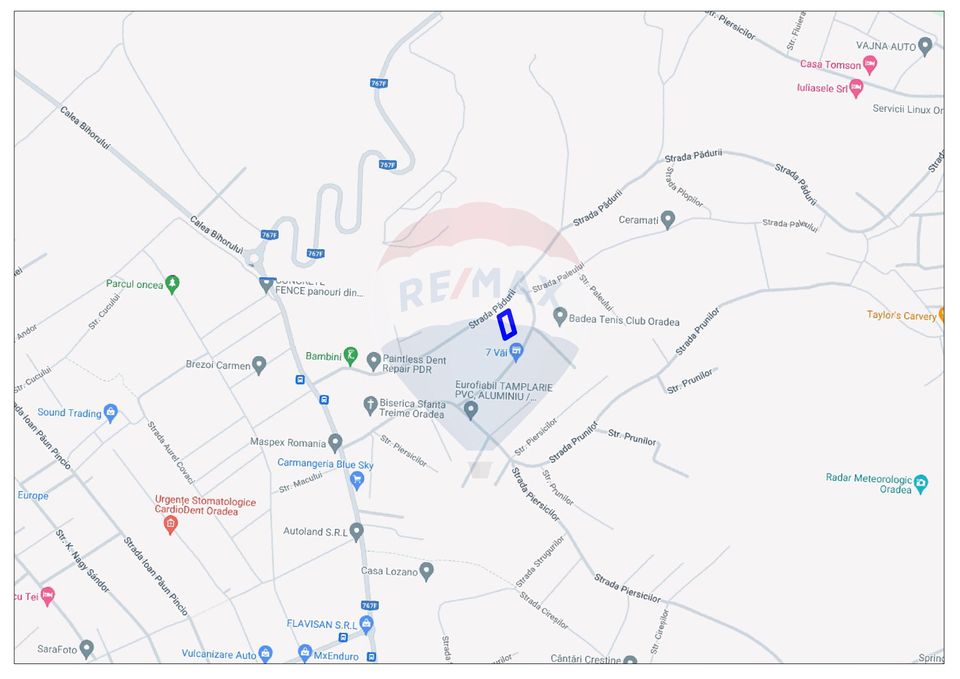 Land 1,308sqm Oradea / Strada Padurii