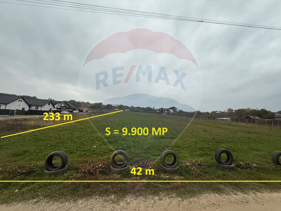 Land 9,900sqm Fantanele (Hemeius) / Strada drumul asfaltat Fantanele