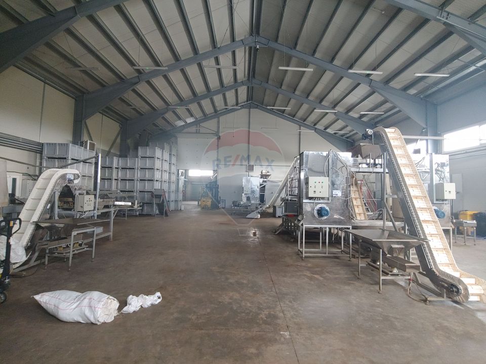 Spațiu industrial-depozit de 1120mp de închiriat în Dumbrăveni, SV