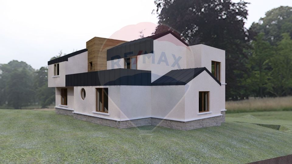 De vânzare casă cu un proiect deosebit, la roșu , Str. Gheorghe Doja