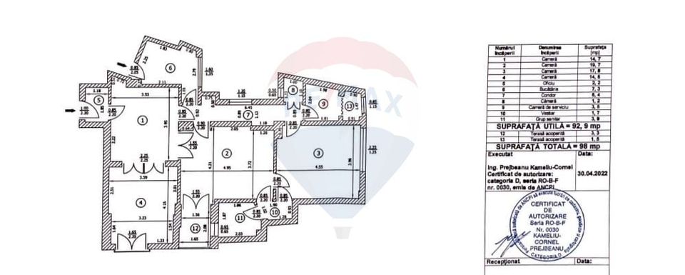 Apartament cu 5 camere de închiriat în zona Universitate