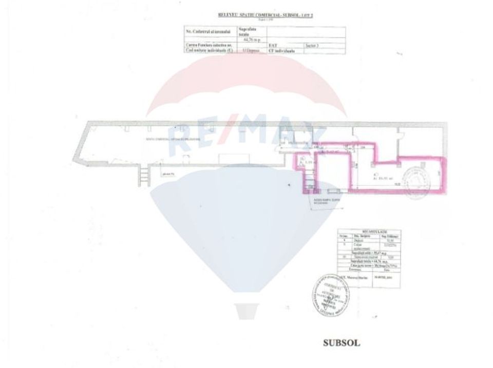 181.6sq.m Commercial Space for sale, Ultracentral area