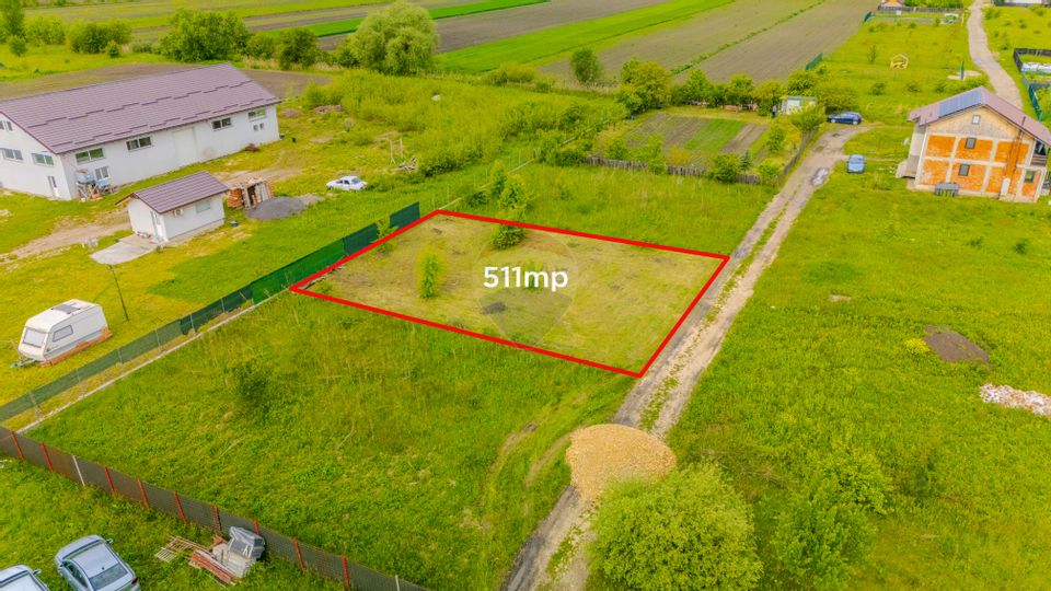 Teren 511mp Bod / Strada Uranus/ Intravilan