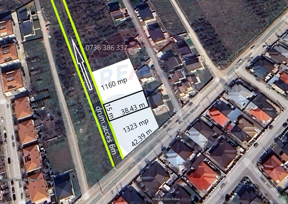 Land 577sqm Mogosoaia / Strada Nichita Stanescu