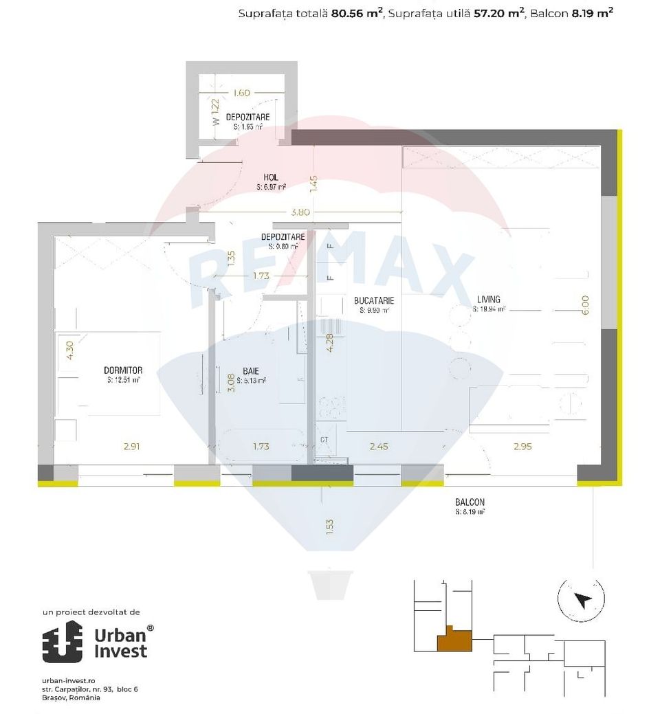 2 room Apartment for sale, Astra area