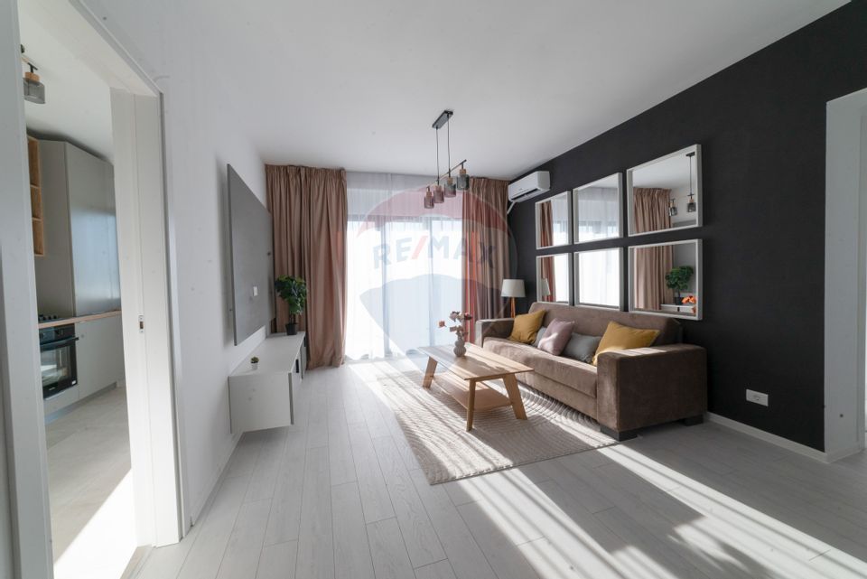 3 rooms apartment with terrace for sale near metro Mihai Bravu