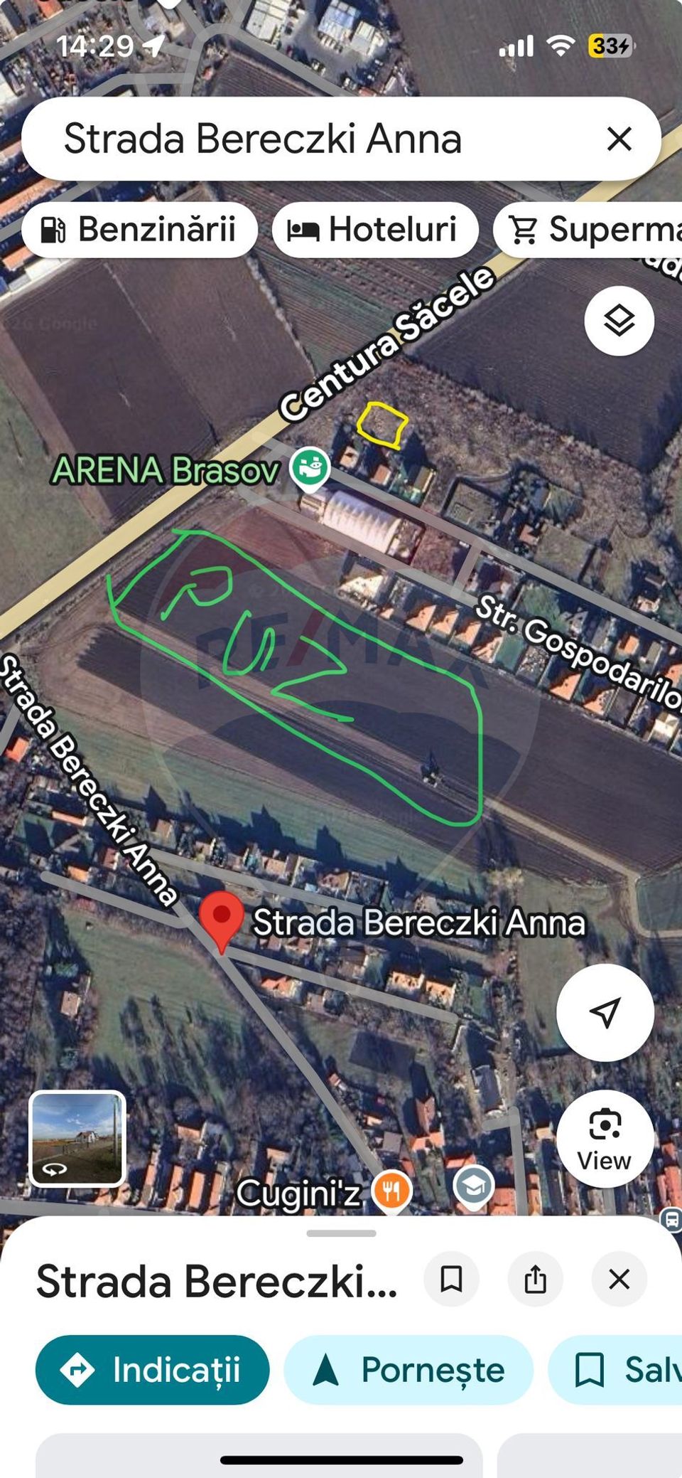 COMISION 0%  - Teren 800 mp Sacele / Strada Agricultorilor