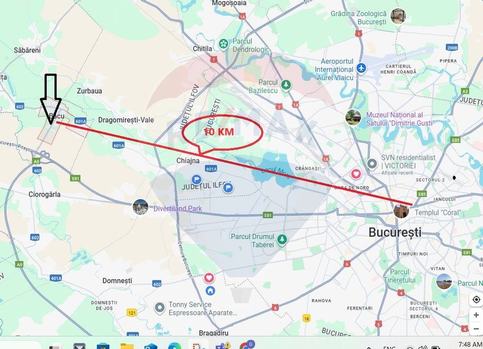 Casa de vanzare lux 9 camere cu piscina si 2224mp teren Bacu Joita A0