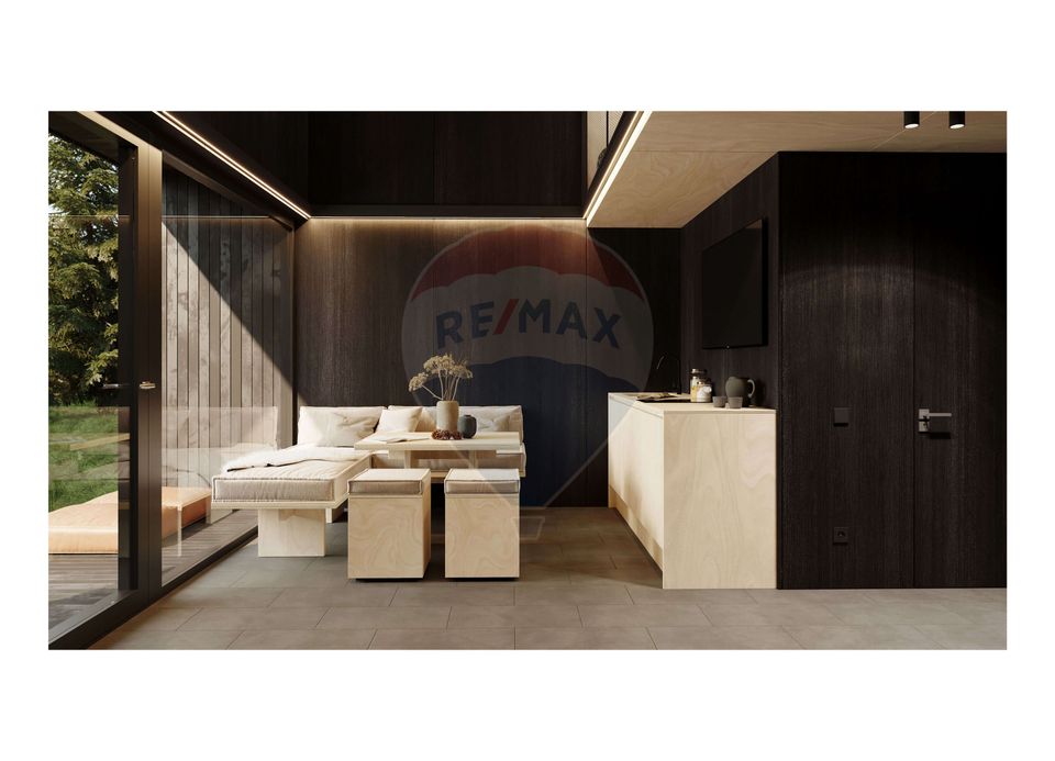 Doua case la munte, cu vedere superba, localizate in Poiana Marului