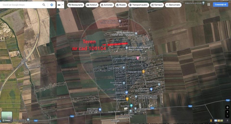 6 loturi Tarlungeni - cartier Izvor, la strada asfaltata, utilitati