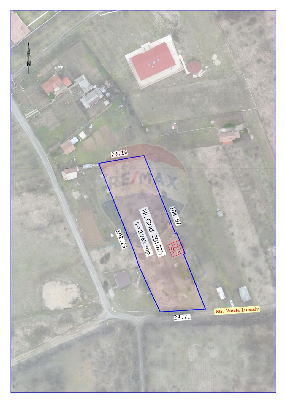 Land 3,012sqm Oradea / Strada Vasile Lucaciu