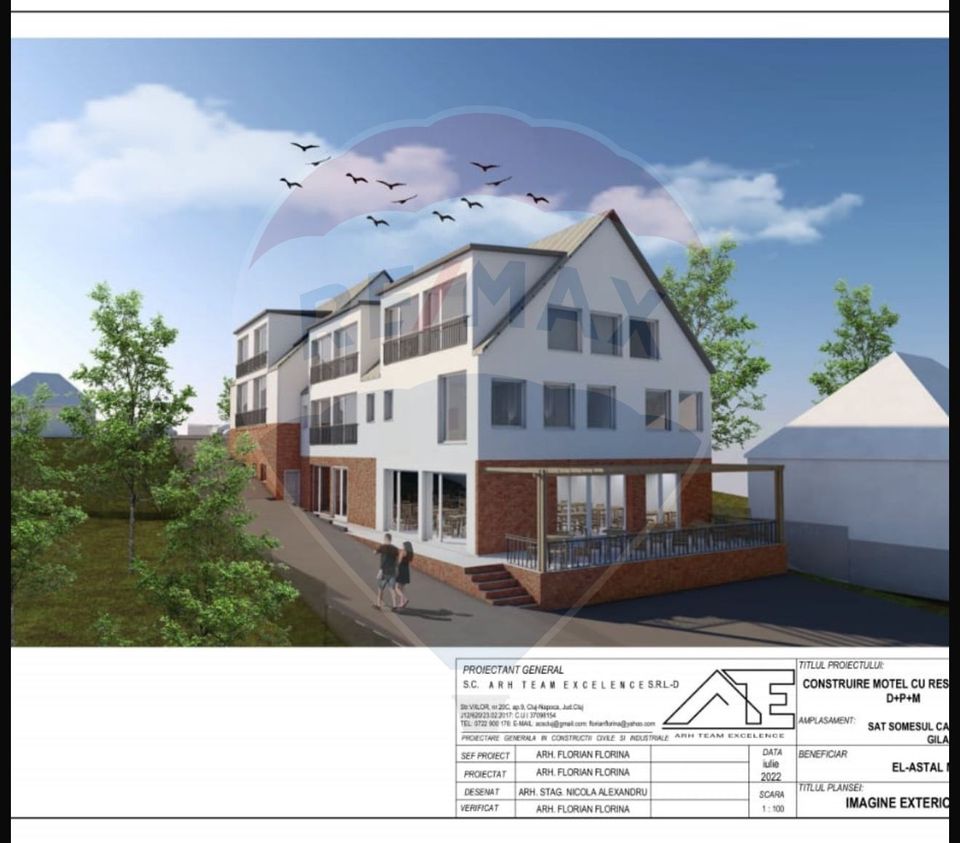 Land 2,228sqm Somesu Cald / Strada Florilor