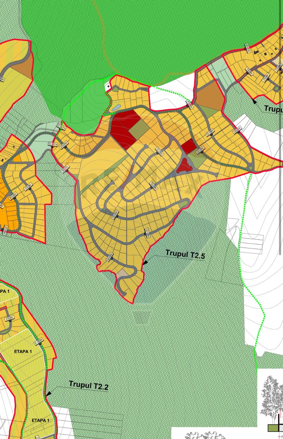 Land 1,000sqm Salicea / Strada Moara de vant