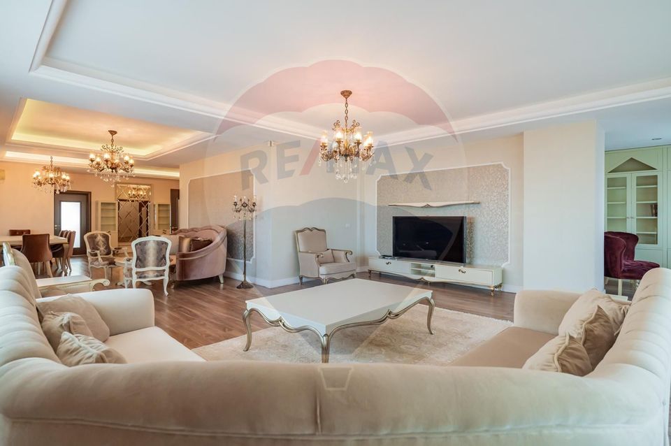 Penthouse de vanzare in Mamaia vedere frontala lac si marea Neagra