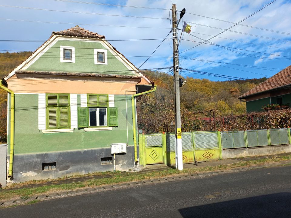 Casă saseasca 3 camere in Nades - 25 km fata de Sighisoara