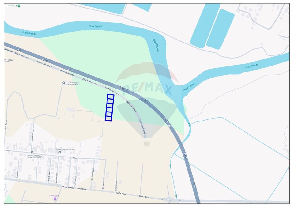 Land 6,217sqm Santandrei / Strada Pandurilor