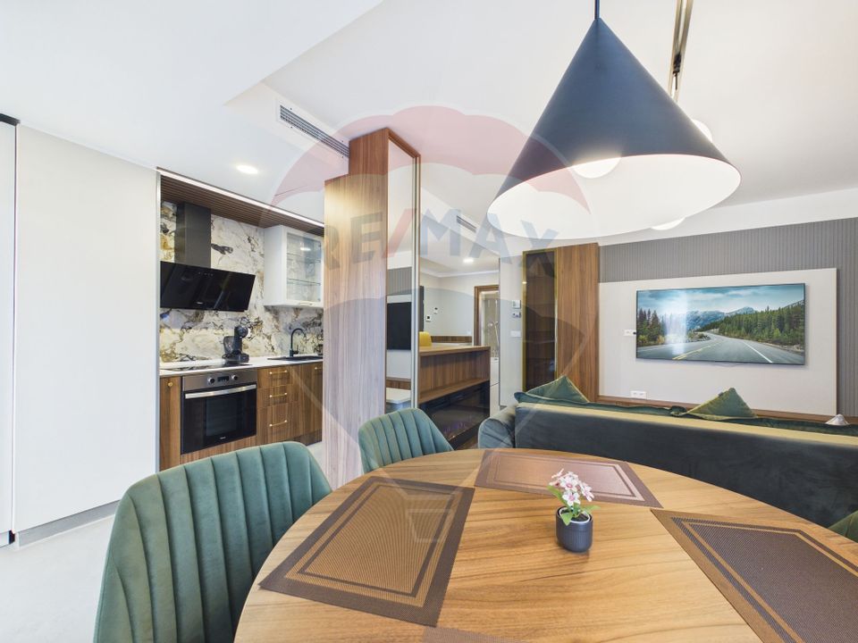 Apartament cu 2 camere ultrafinisat, de inchiriat - Zona Decebal