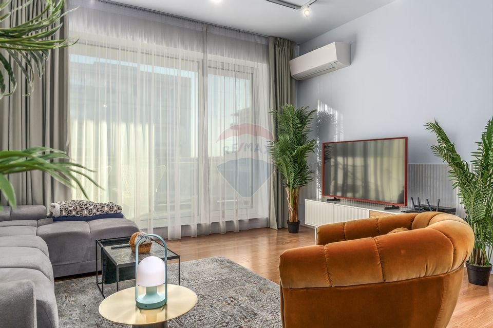 Bright 3-room apartment for sale in LUXURIA Domenii Residence