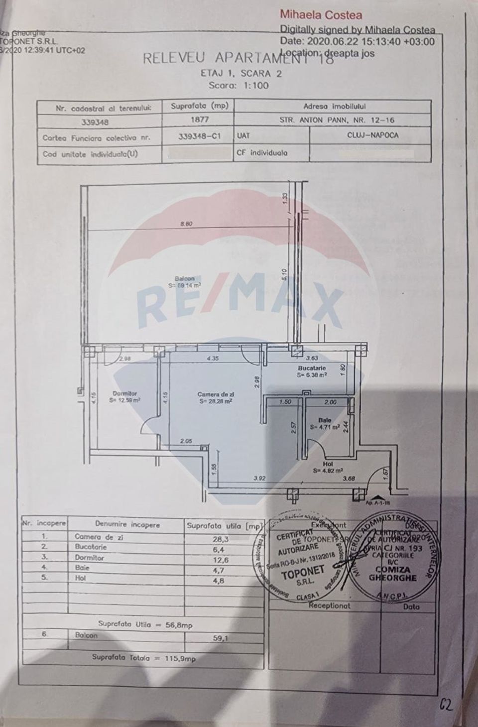 2 room Apartment for sale, Central area